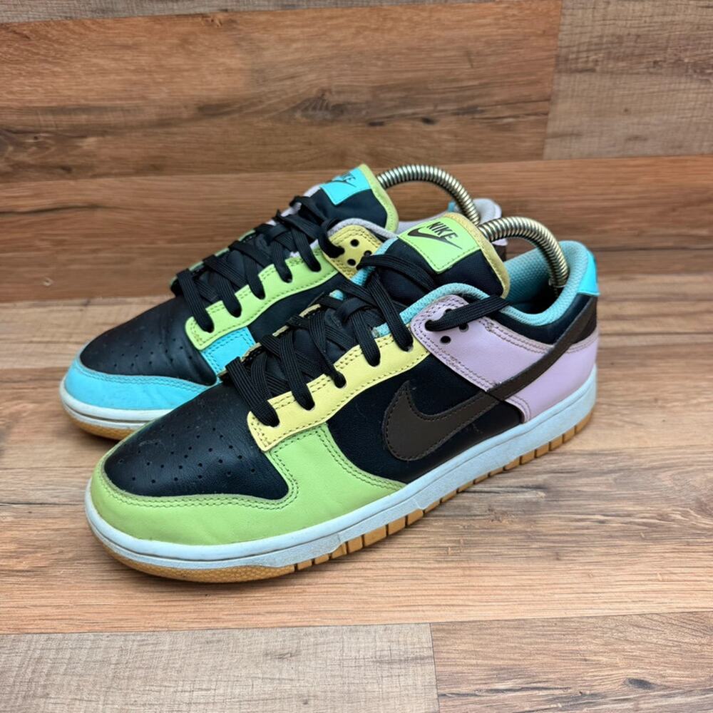 Nike Dunk Low Free 99 Black DH0952-001 men size 7 multicolor